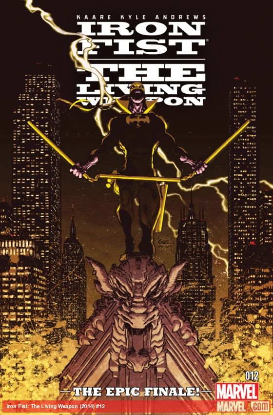 Cover of Iron Fist: The Living Weapon (2014) - #12