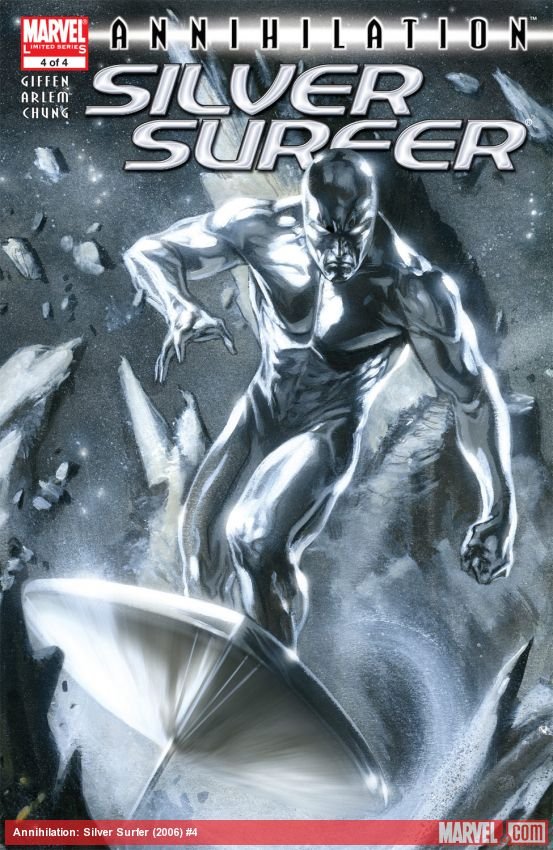 Cover of Annihilation: Silver Surfer (2006) - #4