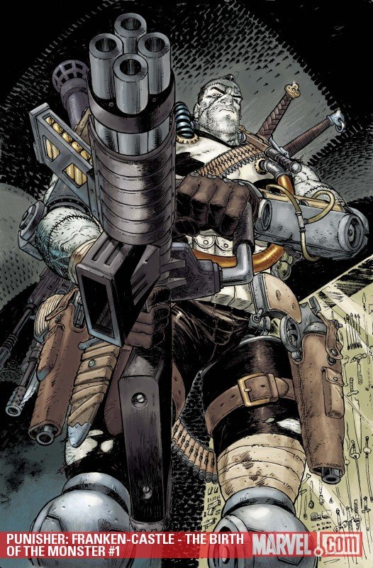 Cover of Punisher: Franken-Castle - The Birth of the Monster (2010) - #1