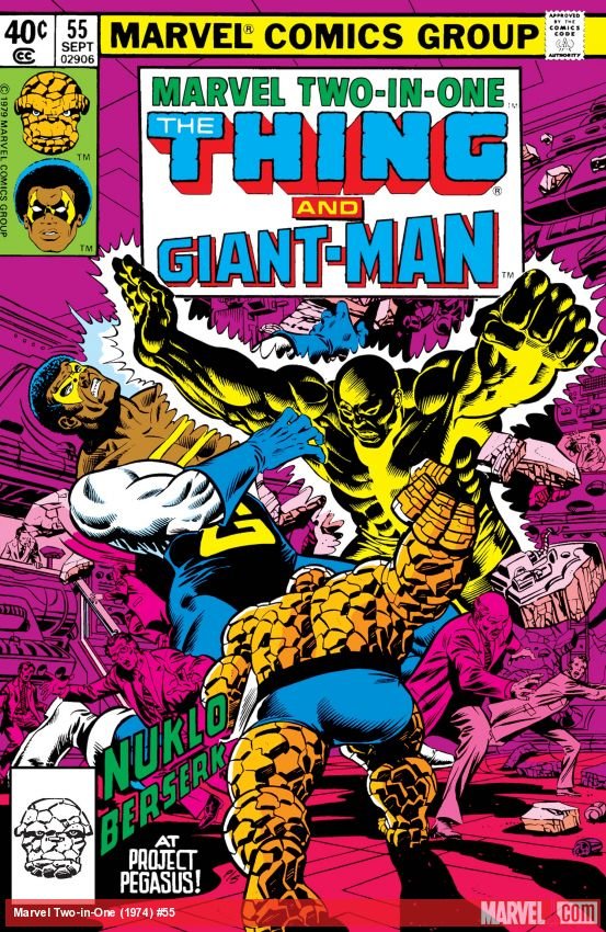 Cover of Marvel Two-In-One (1974) - #55