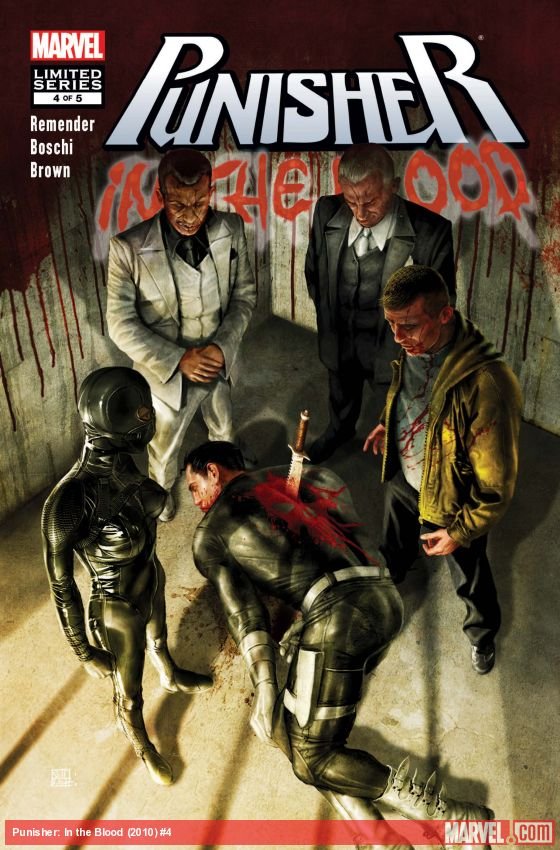 Cover of Punisher: In The Blood (2010) - #4