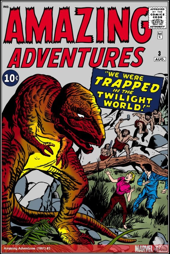 Cover of Amazing Adventures (1961) - #3