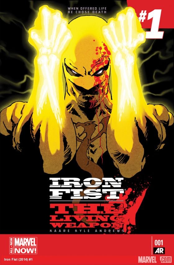 Cover of Iron Fist: The Living Weapon (2014) - #1