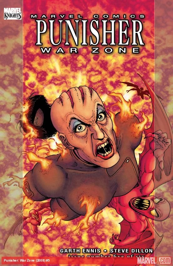 Cover of Punisher: War Zone (2008) - #5