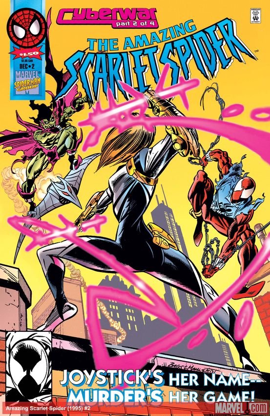 Cover of Amazing Scarlet Spider (1995) - #2