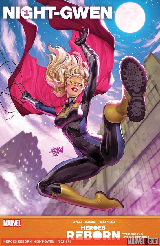 Cover of Heroes Reborn: Night-Gwen (2021) - #1