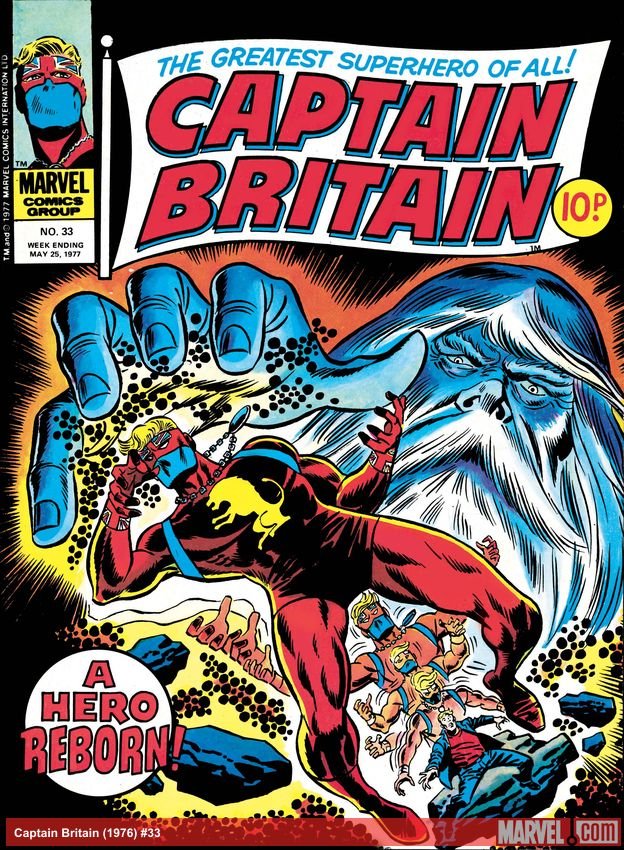 Cover of Captain Britain (1976) - #33