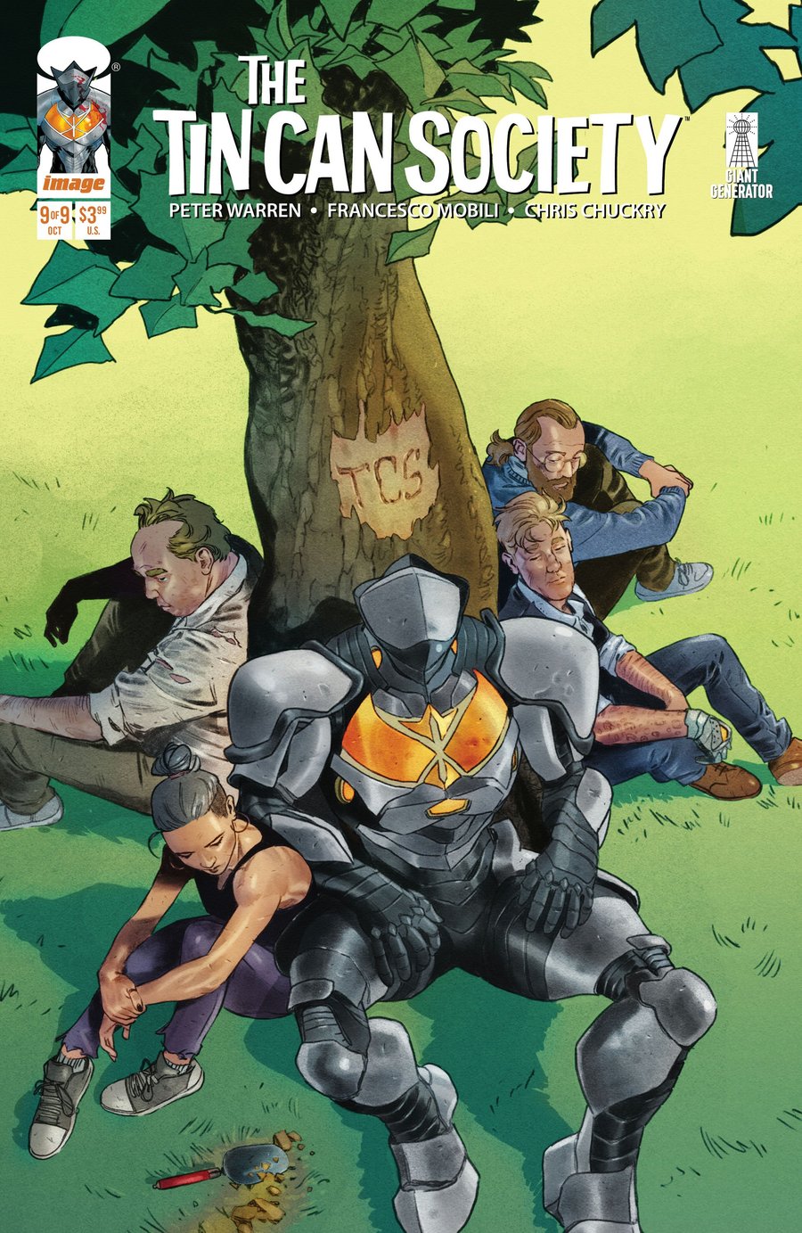 Cover of The Tin Can Society (2024) - #9
