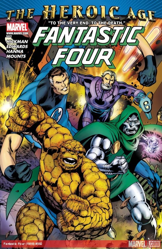 Cover of Fantastic Four (1998) - #582