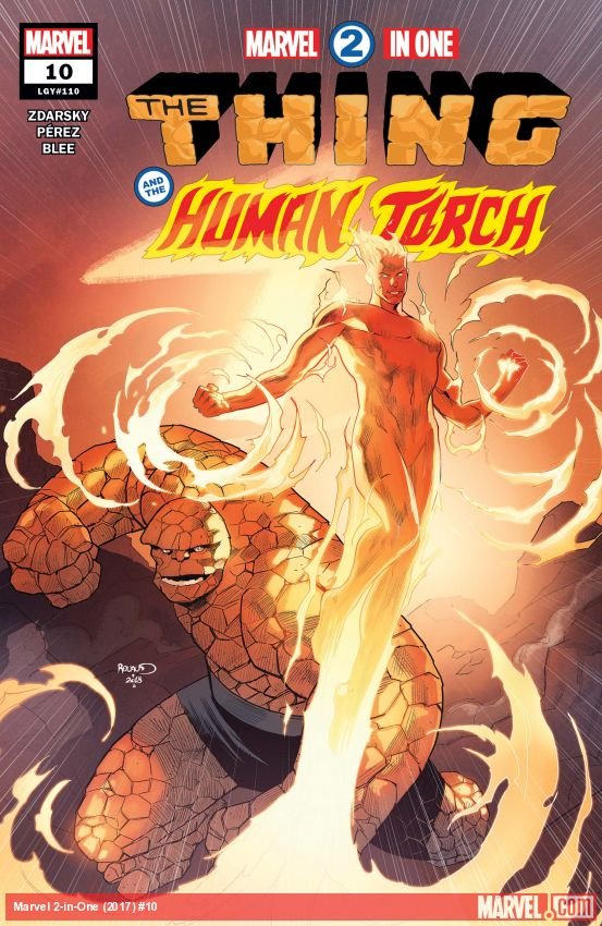 Cover of Marvel 2-In-One (2017) - #10