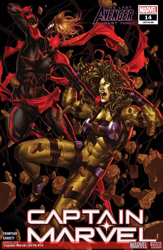 Cover of Captain Marvel (2019) - #14