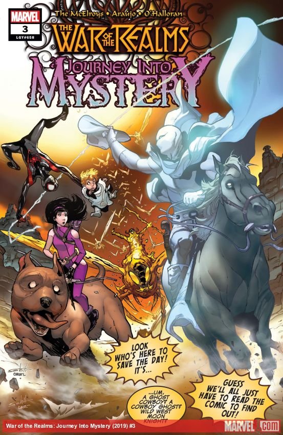 Cover of War Of The Realms: Journey Into Mystery (2019) - #3