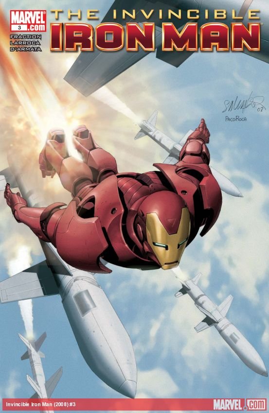 Cover of Invincible Iron Man (2008) - #3