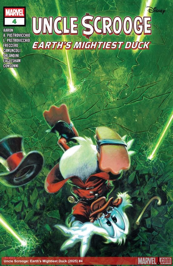 Cover of Uncle Scrooge: Earth's Mightiest Duck (2025) - #4