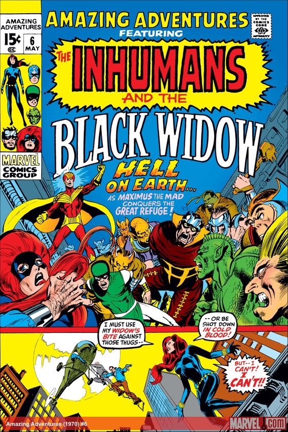Cover of Amazing Adventures (1970) - #6