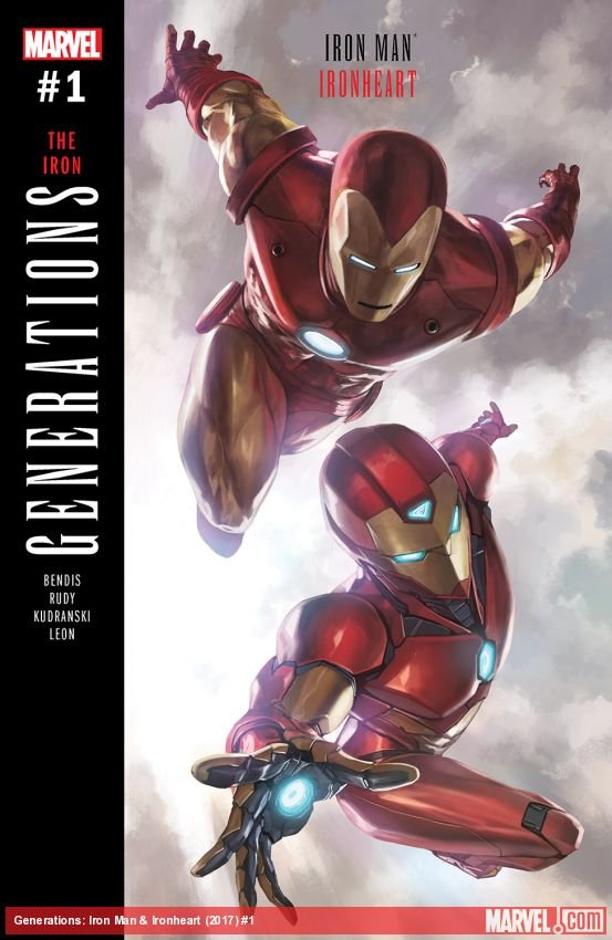Cover of Generations: Iron Man & Ironheart (2017) - #1