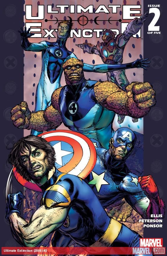 Cover of Ultimate Extinction (2006) - #2