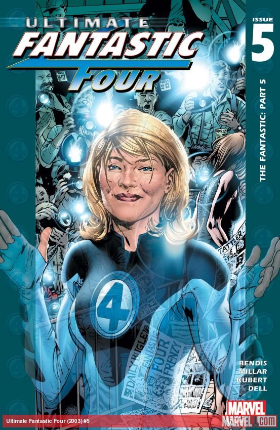Cover of Ultimate Fantastic Four (2003) - #5