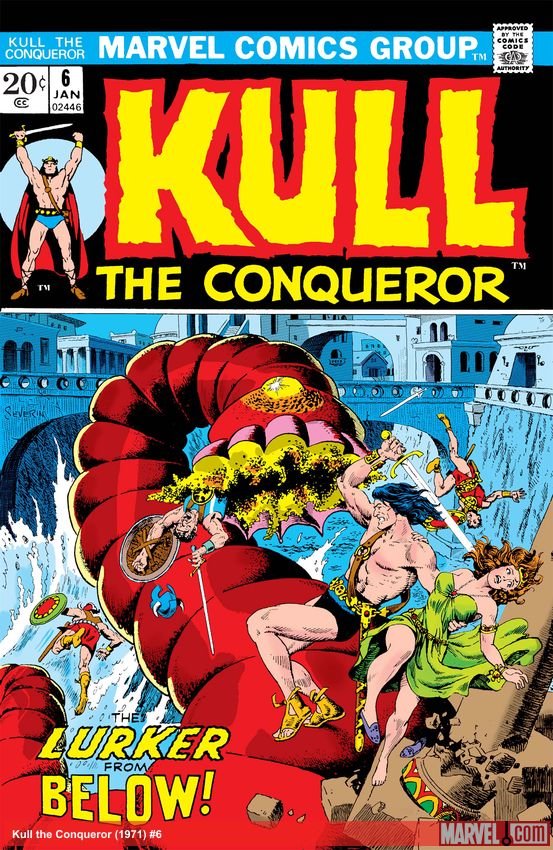 Cover of Kull The Conqueror (1971) - #6