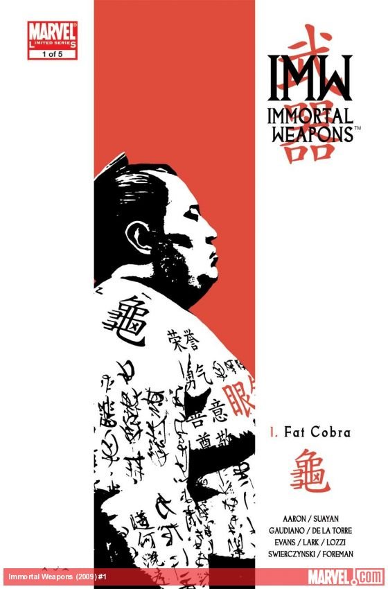 Cover of Immortal Weapons (2009) - #1