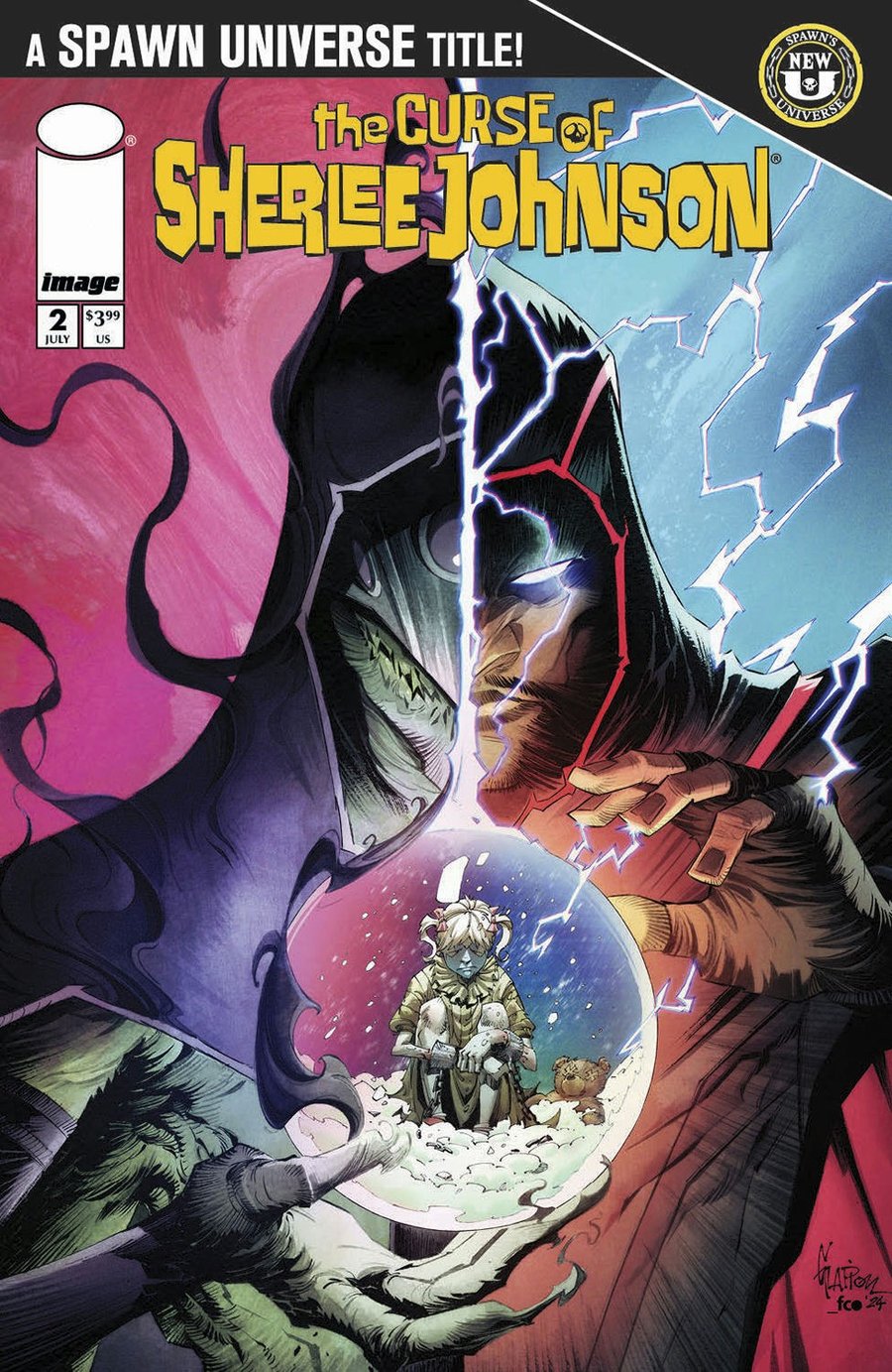 Cover of Spawn The Curse Of Sherlee Johnson (2025) - #2