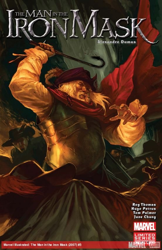 Cover of Marvel Illustrated: The Man In The Iron Mask (2007) - #5