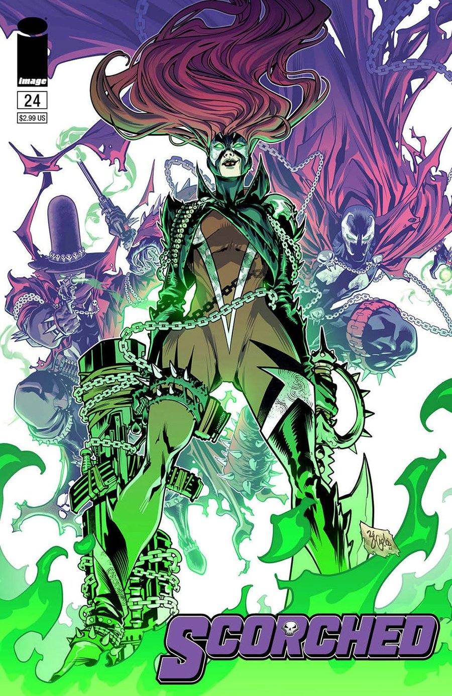 Cover of The Scorched (2022) - #24