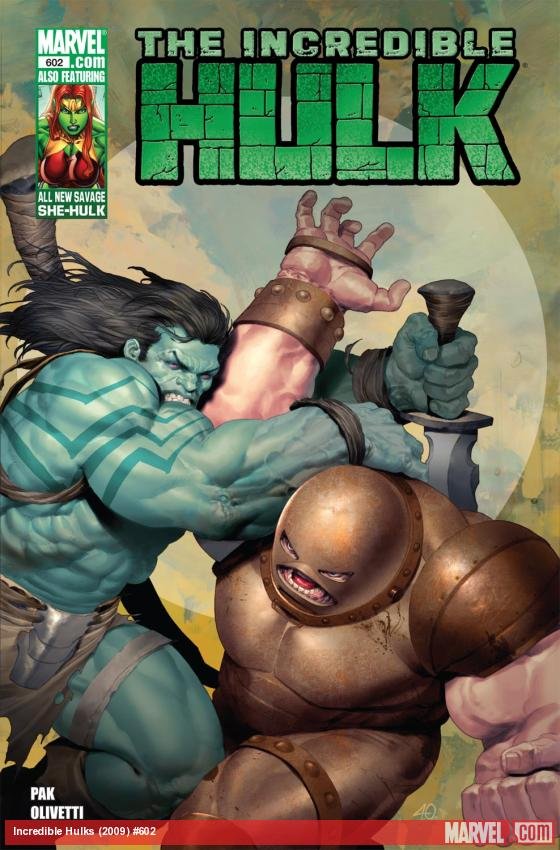 Cover of Incredible Hulks (2009) - #602