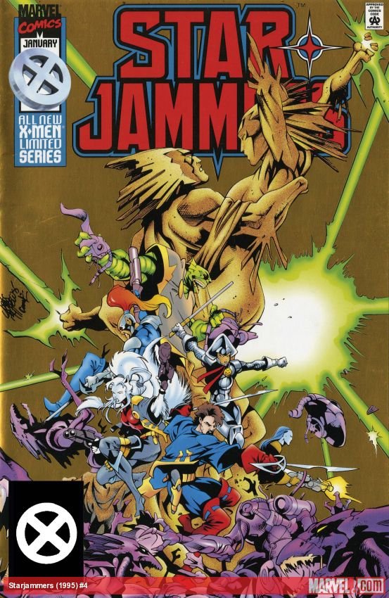 Cover of Starjammers (1995) - #4