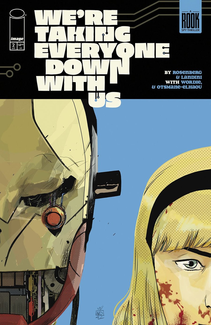 Cover of We're Taking Everyone Down With Us (2025) - #2