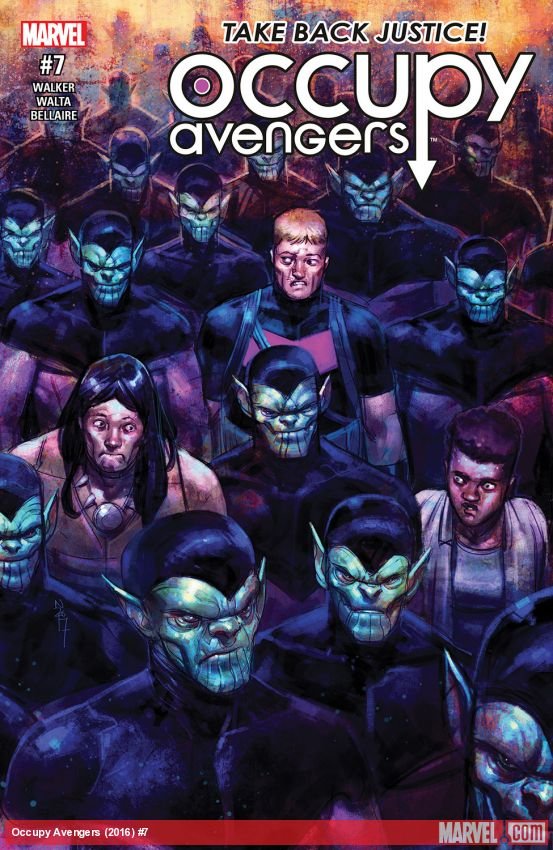 Cover of Occupy Avengers (2016) - #7