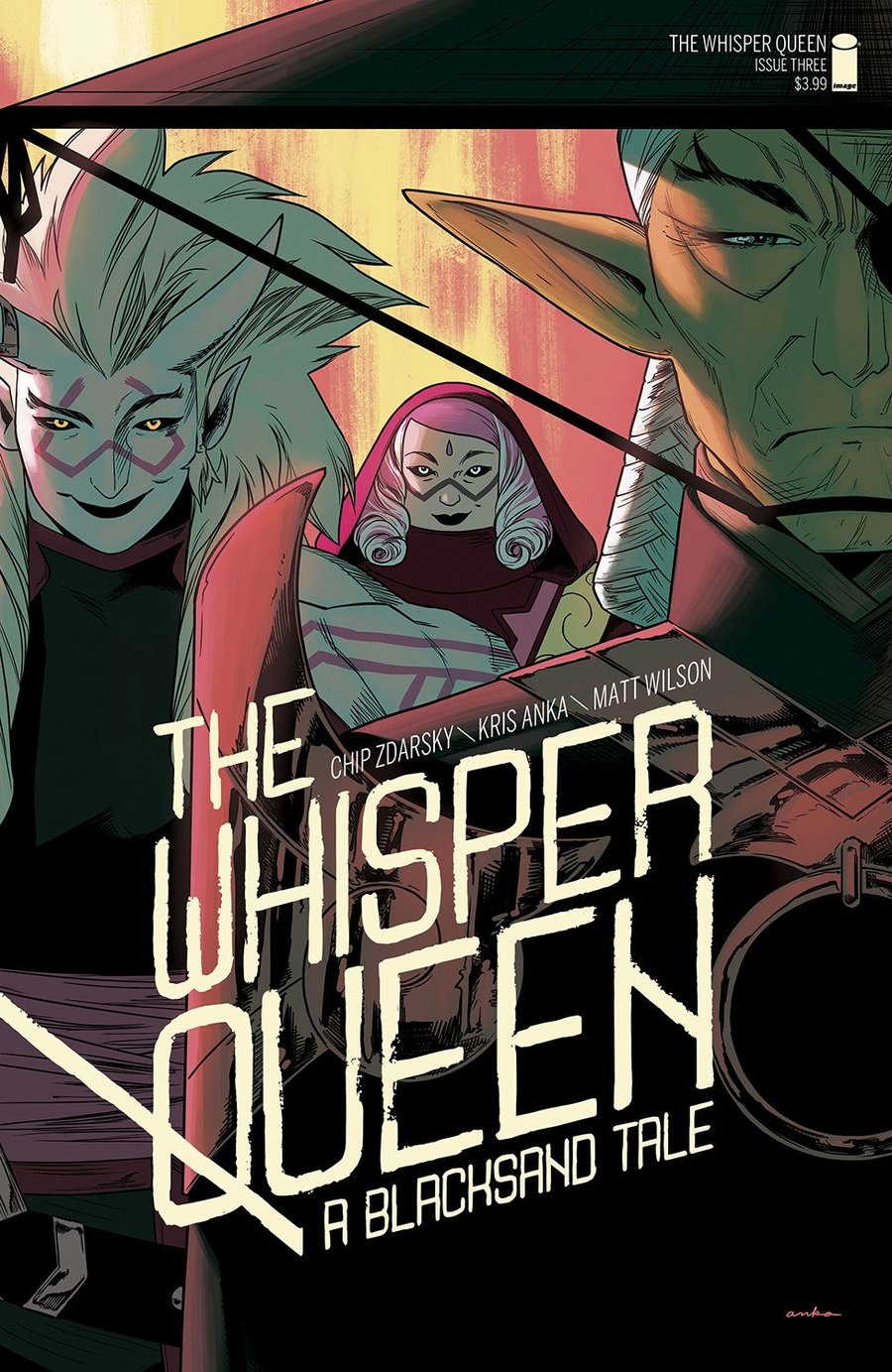 Cover of The Whisper Queen (2024) - #3