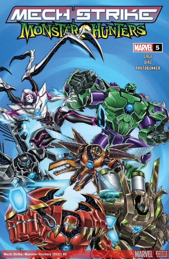 Cover of Mech Strike: Monster Hunters (2022) - #5