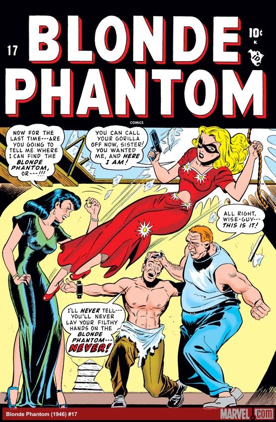Cover of Blonde Phantom (1946) - #17