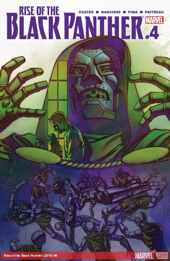 Cover of Rise Of The Black Panther (2018) - #4