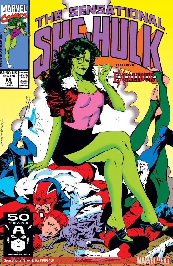 Cover of Sensational She-Hulk (1989) - #26