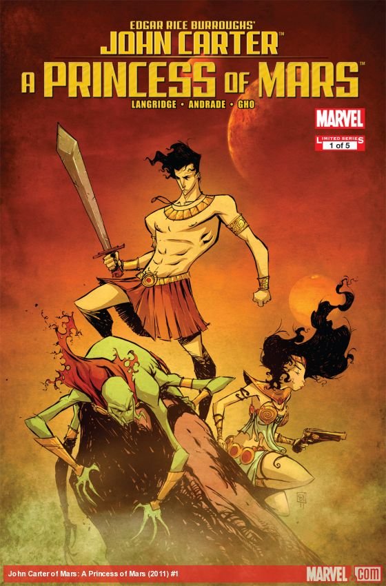 Cover of John Carter: A Princess Of Mars (2011) - #1