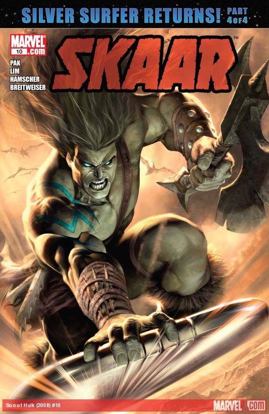 Cover of Skaar: Son Of Hulk (2008) - #10