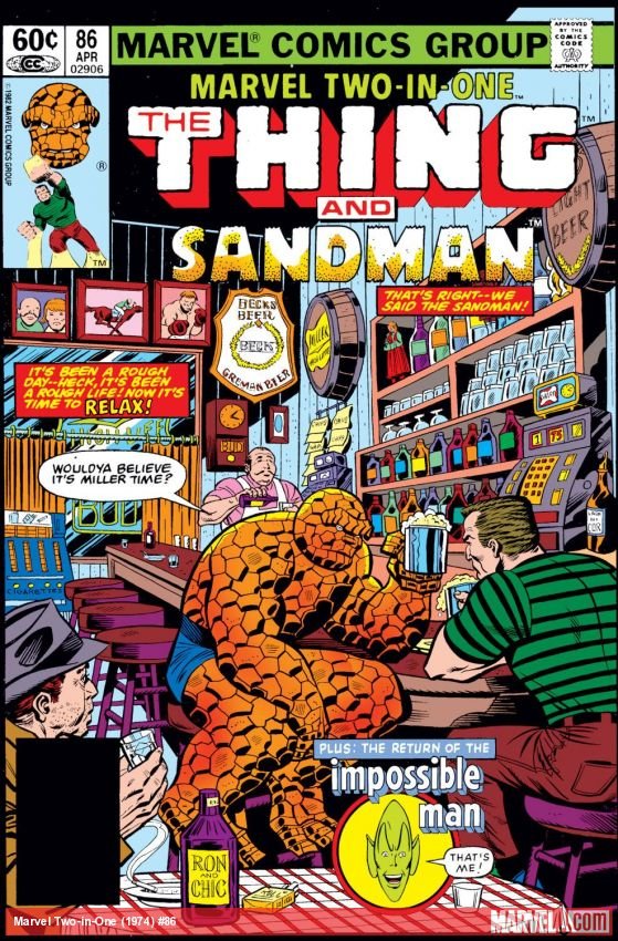 Cover of Marvel Two-In-One (1974) - #86