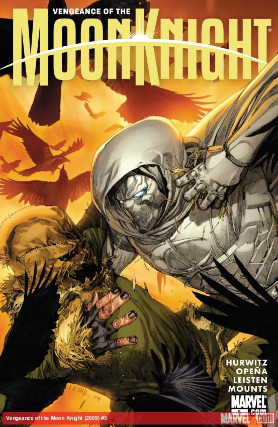 Cover of Vengeance Of The Moon Knight (2009) - #5
