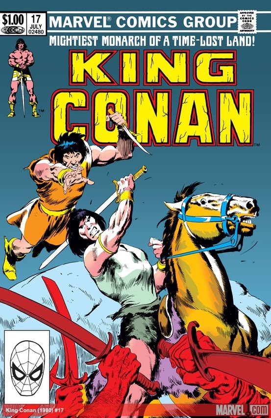 Cover of King Conan (1980) - #17