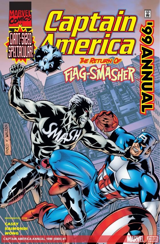 Cover of Captain America Annual (1999) - #1