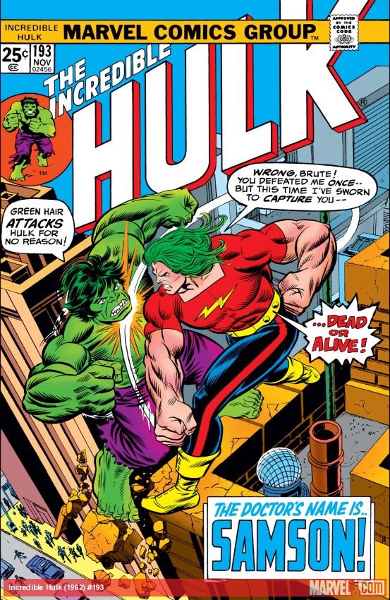 Cover of Incredible Hulk (1962) - #193