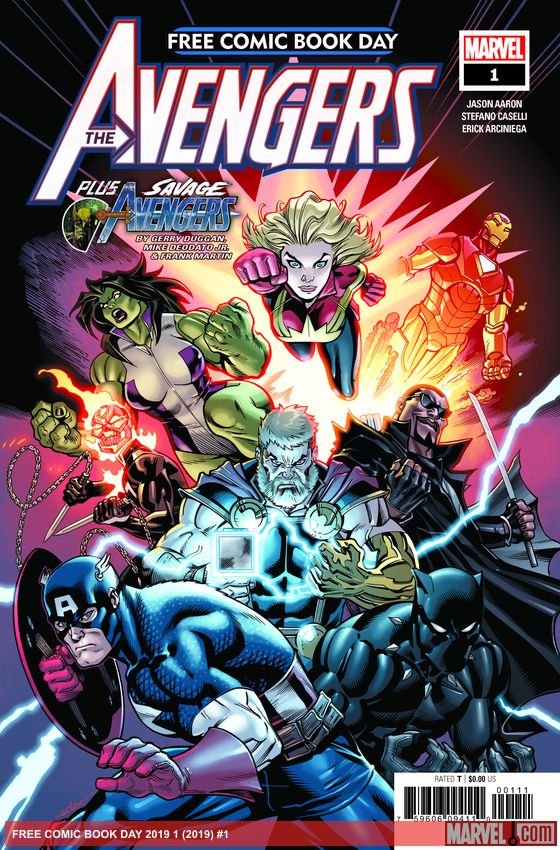 Cover of Free Comic Book Day 2019 (Avengers/Savage Avengers) (2019) - #1