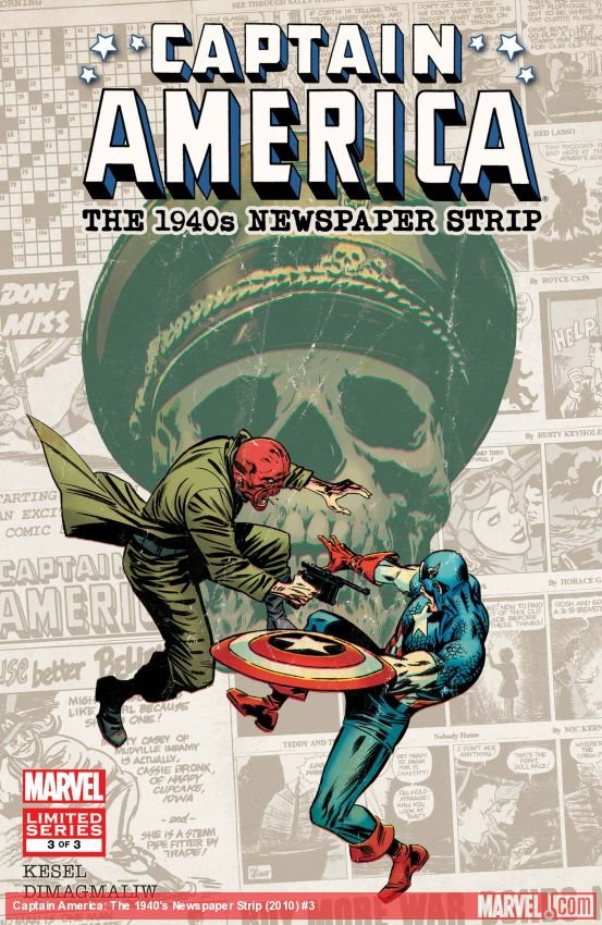 Cover of Captain America: The 1940S Newspaper Strip (2010) - #3