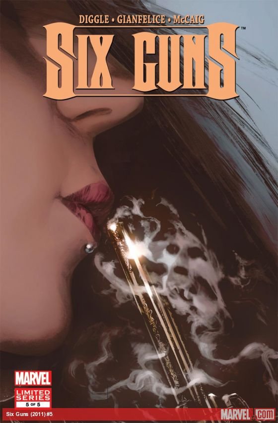 Cover of Six Guns (2011) - #5