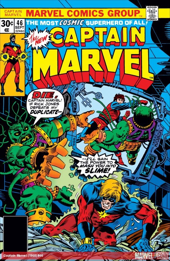 Cover of Captain Marvel (1968) - #46