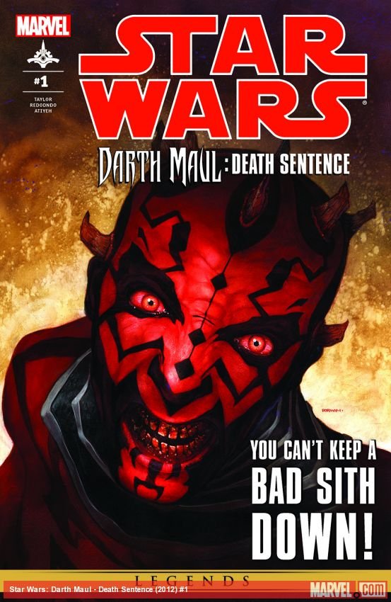 Cover of Star Wars: Darth Maul - Death Sentence (2012) - #1