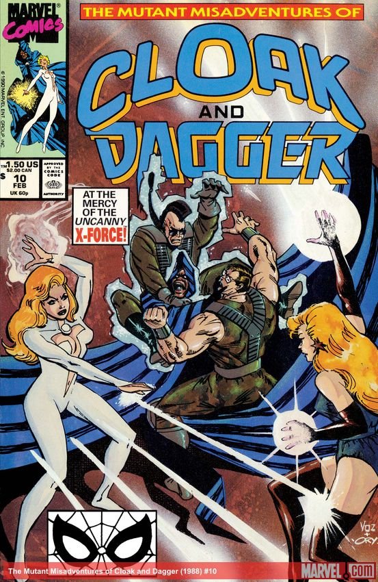 Cover of The Mutant Misadventures Of Cloak And Dagger (1988) - #10