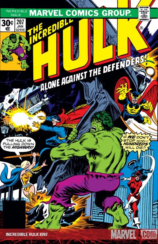 Cover of Incredible Hulk (1962) - #207